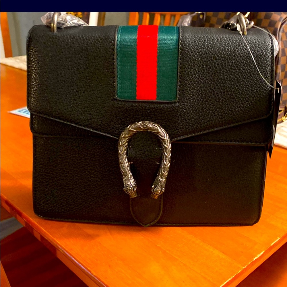 Beautiful Double Jaguar Head Handbag!